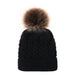Wholesale children's ear protection knitted woolen hat JDC-FH-GSJN004 Fashionhat JoyasDeChina black one size Wholesale Jewelry JoyasDeChina Joyas De China