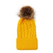 Wholesale children's ear protection knitted woolen hat JDC-FH-GSJN004 Fashionhat JoyasDeChina yellow one size Wholesale Jewelry JoyasDeChina Joyas De China