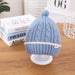 Wholesale children's ear protection warm knitted woolen hat JDC-FH-GSKC008 Fashionhat JoyasDeChina blue 46-48CM Wholesale Jewelry JoyasDeChina Joyas De China