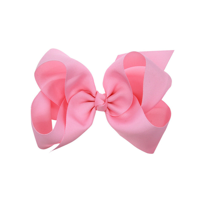 Wholesale children's hairpin baby bow headdress children＊s hair clips JDC-HC-GSQN008 Hair Clips JoyasDeChina Pink Wholesale Jewelry JoyasDeChina Joyas De China