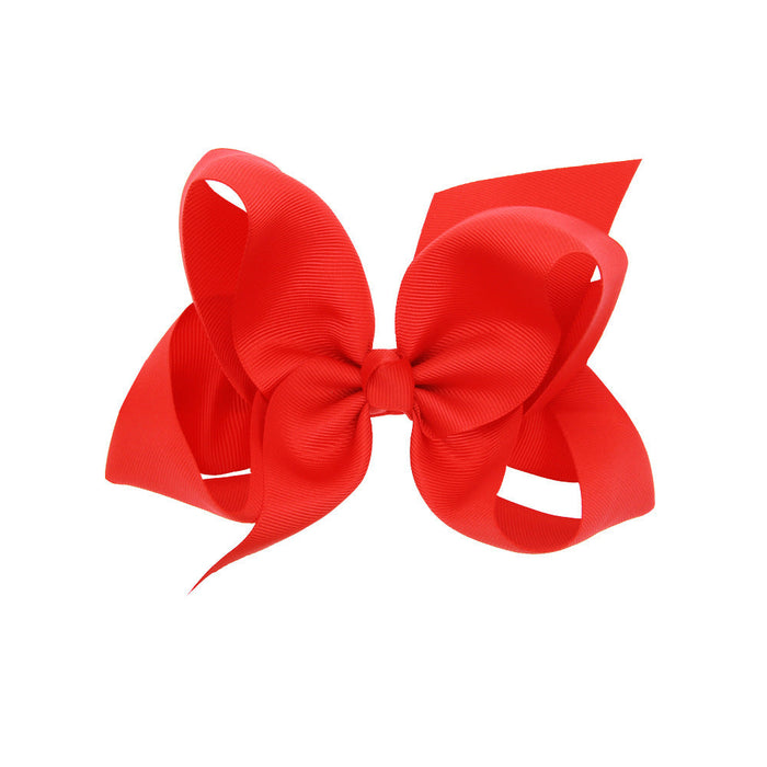 Wholesale children's hairpin baby bow headdress children＊s hair clips JDC-HC-GSQN008 Hair Clips JoyasDeChina red Wholesale Jewelry JoyasDeChina Joyas De China