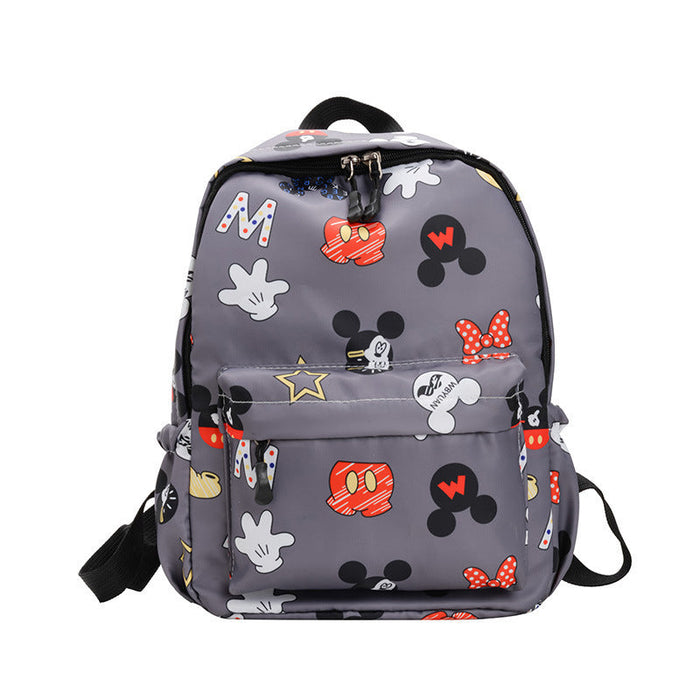Wholesale children's nylon backpack JDC-BP-JiaQ009 Backpack Bags 家庆 grey Wholesale Jewelry JoyasDeChina Joyas De China