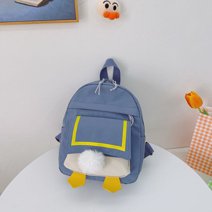 Wholesale children's nylon backpack JDC-BP-JiaQ034 Backpack Bags 家庆 blue Wholesale Jewelry JoyasDeChina Joyas De China