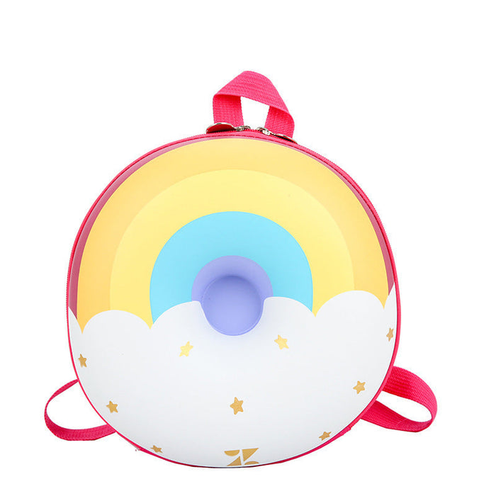 Wholesale Children's PC Donut Backpack JDC-BP-JiaQ023 Backpack Bags 家庆 Rainbow Wholesale Jewelry JoyasDeChina Joyas De China