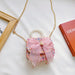 Wholesale Children's Pearl Bow Cotton and Linen Shoulder Bags JDC-SD-GSHN005 Shoulder Bags 浩纳 pink Wholesale Jewelry JoyasDeChina Joyas De China