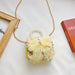 Wholesale Children's Pearl Bow Cotton and Linen Shoulder Bags JDC-SD-GSHN005 Shoulder Bags 浩纳 yellow Wholesale Jewelry JoyasDeChina Joyas De China