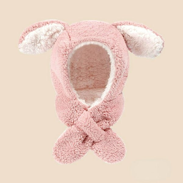 Wholesale children's pink rabbit hair blended hat JDC-FH-GD004 FashionHat 谷登 Wholesale Jewelry JoyasDeChina Joyas De China
