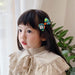 Wholesale children's polyester ribbed hair clips JDC-HC-YL059 Hair Clips 雅伦 Wholesale Jewelry JoyasDeChina Joyas De China