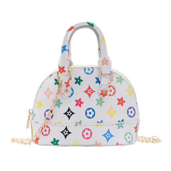 Wholesale children's portable PU leather bag JDC-HB-KM004 Handbags 卡曼 White Wholesale Jewelry JoyasDeChina Joyas De China