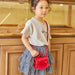 Wholesale Children's PU Bowknot Crossbody Shoulder Bag JDC-SD-JiaQ013 Shoulder Bags 家庆 Wholesale Jewelry JoyasDeChina Joyas De China