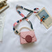Wholesale Children's PU Messenger Shoulder Bag JDC-SD-JiaQ025 Shoulder Bags 家庆 pink Wholesale Jewelry JoyasDeChina Joyas De China