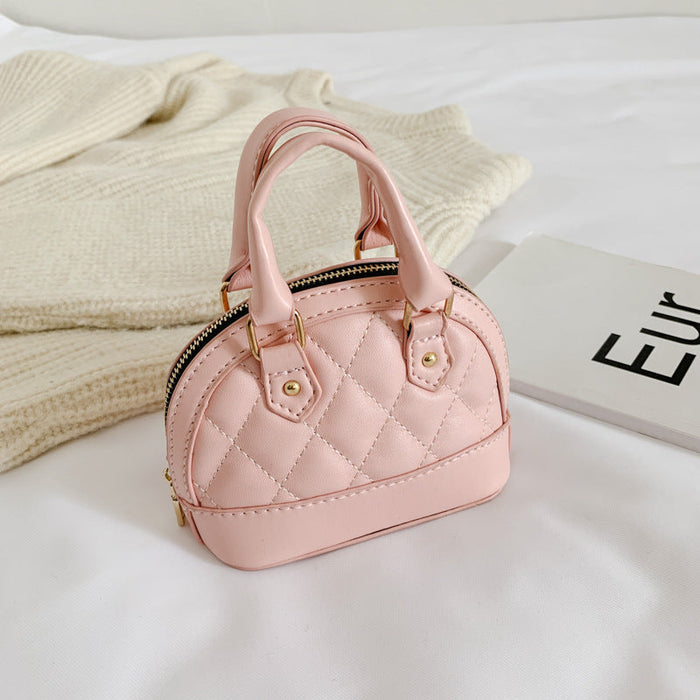 Wholesale Children's PU Shell Bag Handbag JDC-HB-JiaQ005 Handbags 家庆 pink Wholesale Jewelry JoyasDeChina Joyas De China