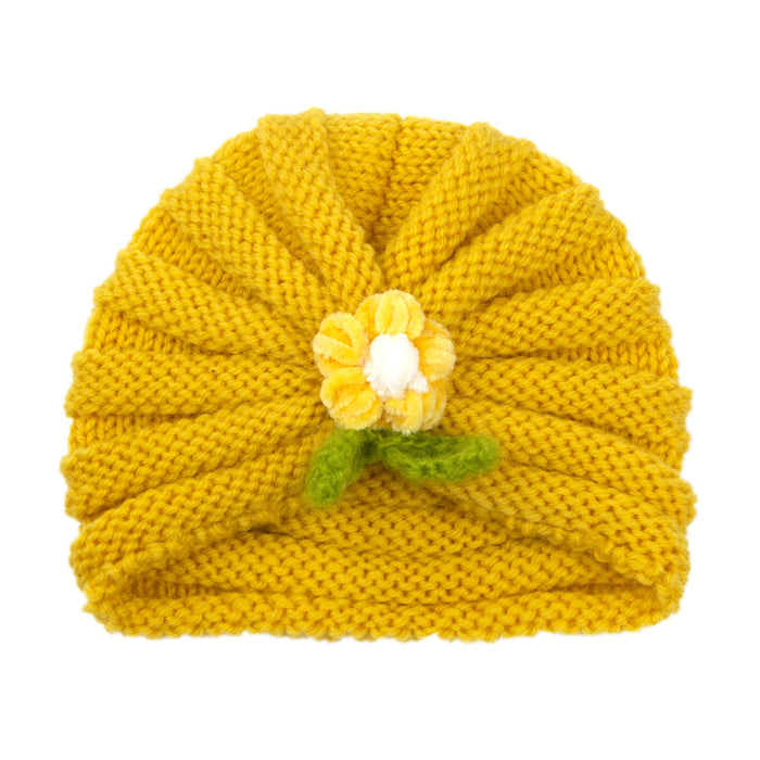 Wholesale children's pure color wool knitted fashion hat JDC-FH-GSQN026 Fashionhat JoyasDeChina yellow Wholesale Jewelry JoyasDeChina Joyas De China