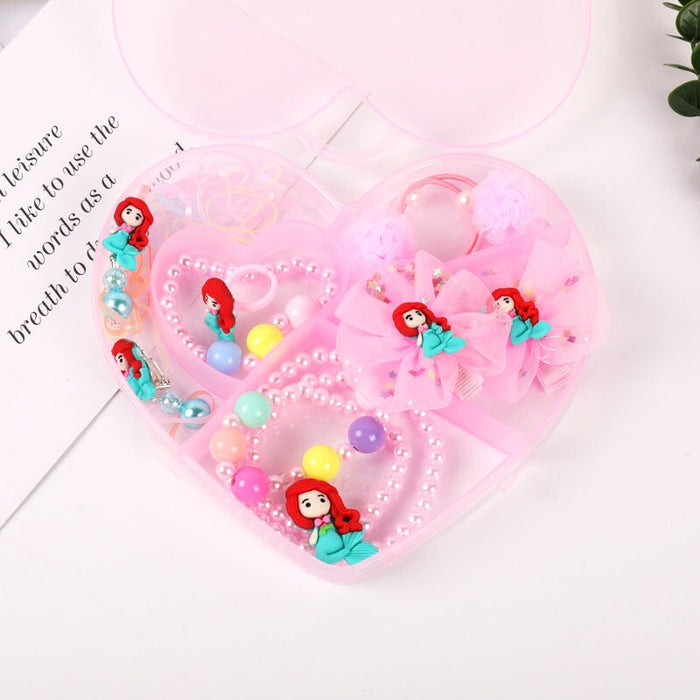 Wholesale children's resin necklace hairpin set (F)JDC-NE-Duor002 Necklaces 朵蕊 Wholesale Jewelry JoyasDeChina Joyas De China