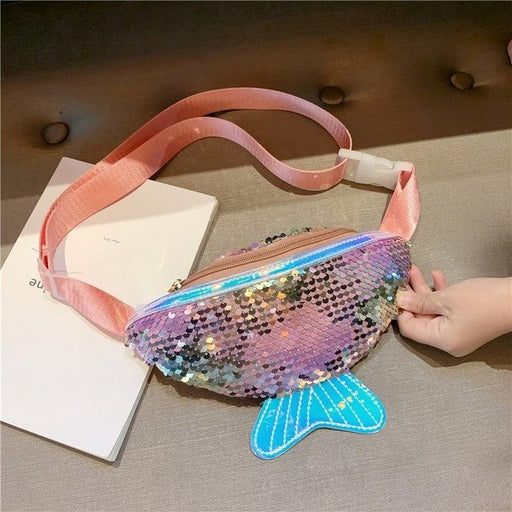 Wholesale children's sequined PU diagonal shoulder bag JDC-SD-JiaQ007 Shoulder Bags 家庆 Wholesale Jewelry JoyasDeChina Joyas De China