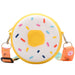 Wholesale Children's Silicone Cartoon Donut Shoulder Bags JDC-CB-GSHN004 Shoulder Bags JoyasDeChina yellow Wholesale Jewelry JoyasDeChina Joyas De China