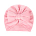 Wholesale children's solid color bow flannel Fashion Hat JDC-FH-GSQN021 Fashionhat JoyasDeChina pink One size Wholesale Jewelry JoyasDeChina Joyas De China