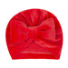 Wholesale children's solid color bow flannel Fashion Hat JDC-FH-GSQN021 Fashionhat JoyasDeChina red One size Wholesale Jewelry JoyasDeChina Joyas De China