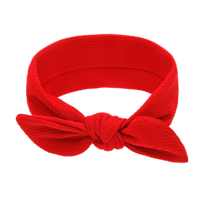 Wholesale children's solid color headband accessories children's headband JDC-HD-GSQN009 Headband JoyasDeChina Red (bubble pattern) Wholesale Jewelry JoyasDeChina Joyas De China