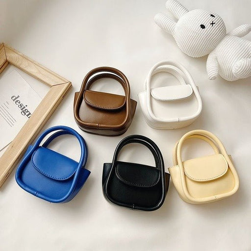 Wholesale children's solid color PU leather bag JDC-HB-KM010 Handbags 卡曼 Wholesale Jewelry JoyasDeChina Joyas De China