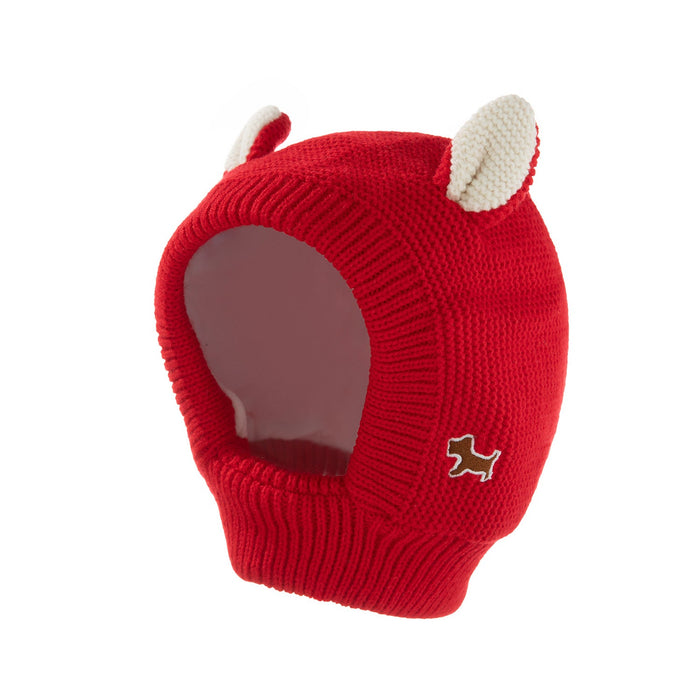 Wholesale children's solid core spun yarn hat JDC-FH-XB-025 FashionHat 小贝 red Wholesale Jewelry JoyasDeChina Joyas De China