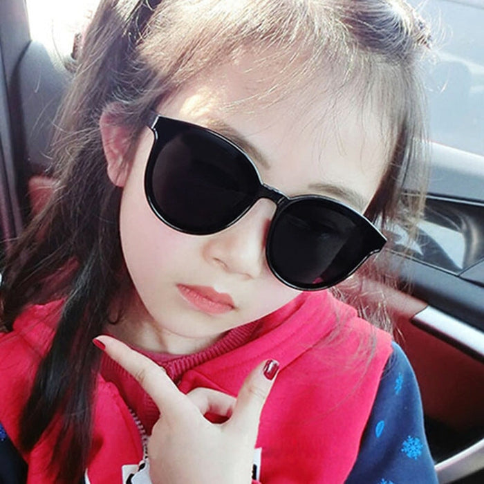 Wholesale children's UV protection round frame sunglasses JDC-SG-KD131 Sun Glasses 珂盾 Wholesale Jewelry JoyasDeChina Joyas De China