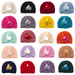 Wholesale children's wool knitted hats solid color fashion hat JDC-FH-GSQN022 Fashionhat JoyasDeChina Wholesale Jewelry JoyasDeChina Joyas De China