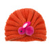 Wholesale children's wool knitted hats solid color fashion hat JDC-FH-GSQN022 Fashionhat JoyasDeChina orange Wholesale Jewelry JoyasDeChina Joyas De China