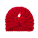 Wholesale children's wool knitted hats solid color fashion hat JDC-FH-GSQN022 Fashionhat JoyasDeChina red Wholesale Jewelry JoyasDeChina Joyas De China
