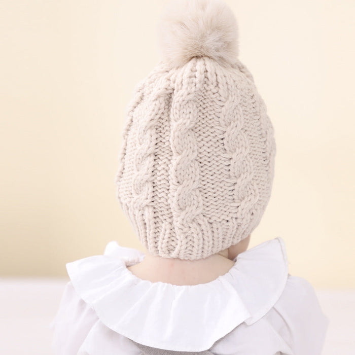 Wholesale children's wool pure color fashion knitted hat JDC-FH-GSQN024 Fashionhat JoyasDeChina Wholesale Jewelry JoyasDeChina Joyas De China