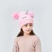 Wholesale children's woolen hats knitted fashion hat JDC-FH-GSCS005 Fashionhat JoyasDeChina dark pink Wholesale Jewelry JoyasDeChina Joyas De China
