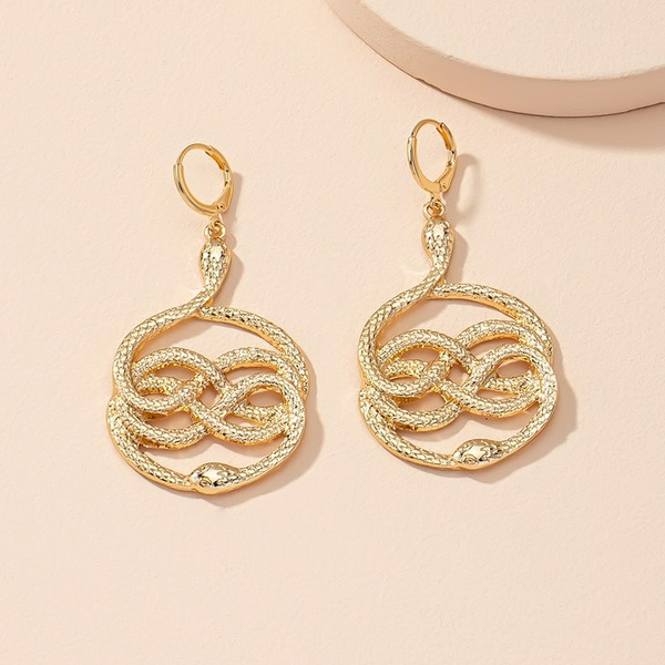 Wholesale Chinese Zodiac Snake Earrings JDC-ES-AYN343 Earrings JoyasDeChina Wholesale Jewelry JoyasDeChina Joyas De China
