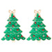 Wholesale Christmas Alloy Diamond Earrings JDC-ES-JQ-004 Earrings 佳琪 Wholesale Jewelry JoyasDeChina Joyas De China