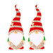 Wholesale Christmas Alloy Diamond Earrings JDC-ES-JQ146 Earrings JoyasDeChina Style 1 white diamond Wholesale Jewelry JoyasDeChina Joyas De China