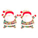 Wholesale Christmas Alloy Diamond Earrings JDC-ES-JQ161 Earrings JoyasDeChina color Wholesale Jewelry JoyasDeChina Joyas De China