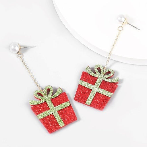 Wholesale Christmas Alloy Flannel Earrings JDC-ES-JL650 Earrings ?鹄? Wholesale Jewelry JoyasDeChina Joyas De China