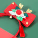 Wholesale christmas alloy flannel hair ball bowknot headband JDC-HD-JL049 Headband 氿乐 Wholesale Jewelry JoyasDeChina Joyas De China