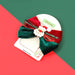 Wholesale Christmas Alloy Flannel Santa Bow Hair Clips JDC-HC-JL057 Hair Clips 氿乐 Santa Claus Wholesale Jewelry JoyasDeChina Joyas De China
