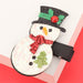 Wholesale Christmas Alloy Flannel Snowman Hair Clips JDC-HC-JL045 Hair Clips 氿乐 Snowman Wholesale Jewelry JoyasDeChina Joyas De China