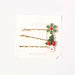Wholesale christmas alloy hair clips JDC-HC-TC002 Hair Clips JoyasDeChina F14460-1 Wholesale Jewelry JoyasDeChina Joyas De China