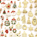 Wholesale Christmas alloy KC gold DIY accessories 100 pcs JDC-DIY-GSLP030 DIY JoyasDeChina Wholesale Jewelry JoyasDeChina Joyas De China
