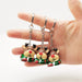 Wholesale Christmas Bell Reindeer Resin Keychain JDC-KC-YY139 Keychains 围颂 Elk Wholesale Jewelry JoyasDeChina Joyas De China