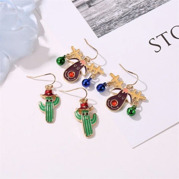 Bulk Jewelry Wholesale Christmas bells/snowflake/tassel earrings JDC-ES-D531 Wholesale factory from China YIWU China