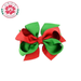 Wholesale Christmas Bowknot Polyester Rib Child Hair Clips JDC-HC-GSYL022 Hair Clips JoyasDeChina Wholesale Jewelry JoyasDeChina Joyas De China