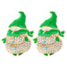 Wholesale Christmas Cartoon Alloy Diamond Earrings JDC-ES-JQ147 Earrings JoyasDeChina green Wholesale Jewelry JoyasDeChina Joyas De China