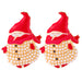 Wholesale Christmas Cartoon Alloy Diamond Earrings JDC-ES-JQ147 Earrings JoyasDeChina red Wholesale Jewelry JoyasDeChina Joyas De China