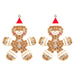 Wholesale Christmas Cartoon Alloy Earrings JDC-ES-JQ175 Earrings JoyasDeChina Wholesale Jewelry JoyasDeChina Joyas De China