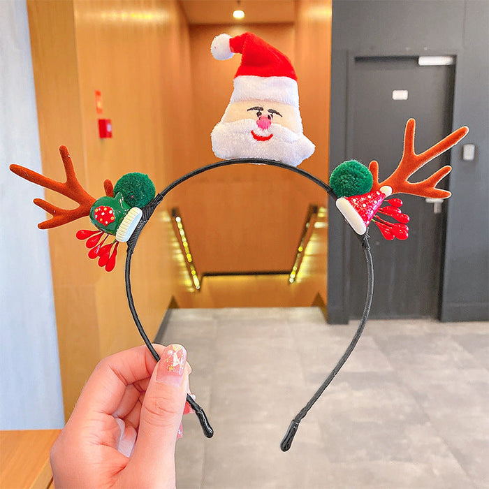 Wholesale Christmas Cartoon Plastic Resin Headband JDC-HD-i115 Headband JoyasDeChina 16 Wholesale Jewelry JoyasDeChina Joyas De China