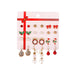 Wholesale Christmas Christmas Tree Alloy Earrings 12 Piece Set JDC-ES-GSD306 Earrings JoyasDeChina 01 bow section #9581 Wholesale Jewelry JoyasDeChina Joyas De China