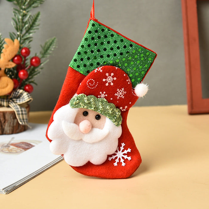 Wholesale Christmas cloth socks pendant JDC-SK-GL003 港恋 D 15.5*9.5*12cm Wholesale Jewelry JoyasDeChina Joyas De China